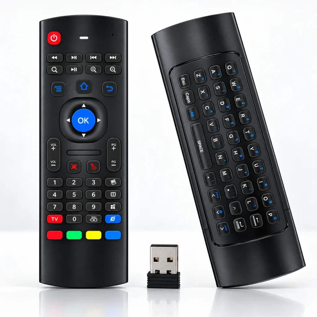 MX3 Air Remote – 2.4GHz Wireless Keyboard & Air Mouse
